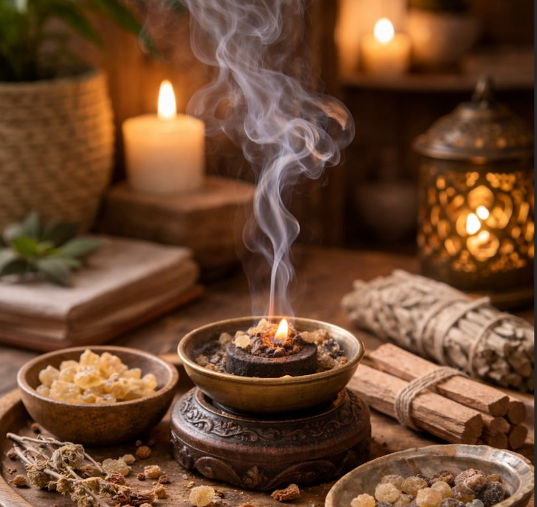 Encens pour purifier les lieux