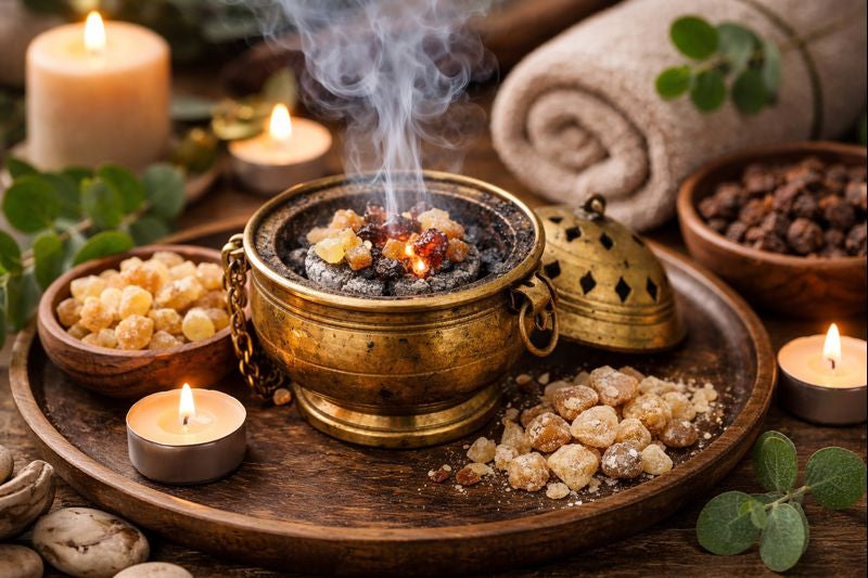 Encens sacralisé pour purification des énergies 