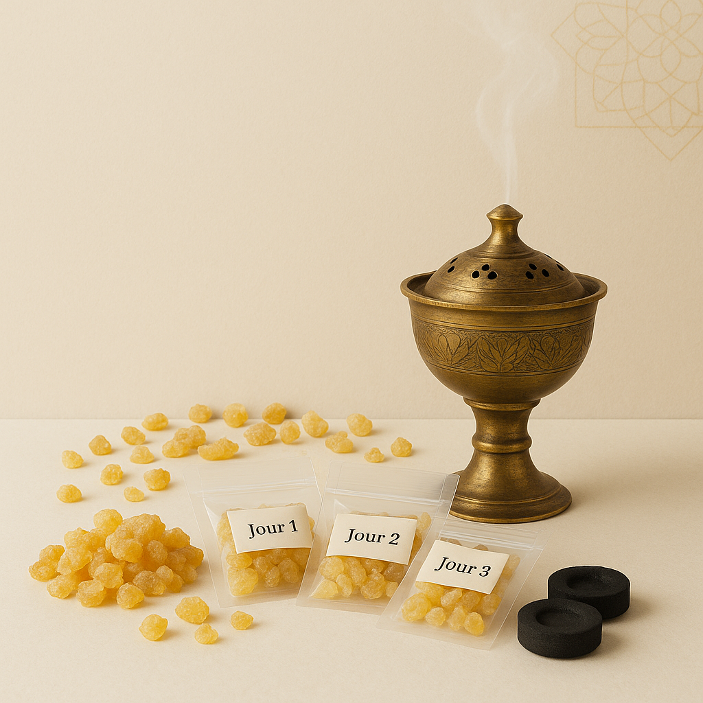 Rituel de 5 jours - Cure d'encens